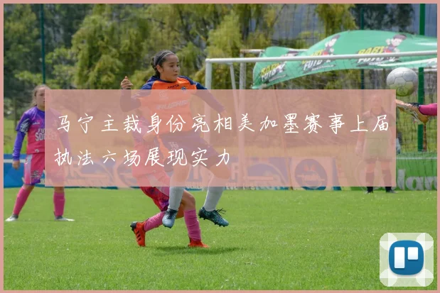 马宁主裁身份亮相美加墨赛事上届执法六场展现实力